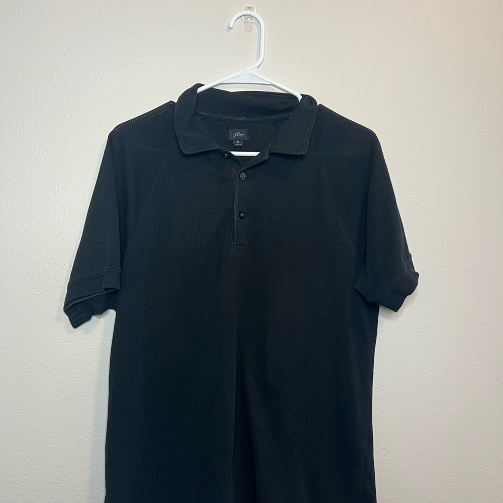 JCREW Classic Black Polo Shirt
